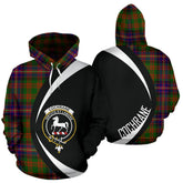 Cochrane Modern Tartan Crest Hoodie - Circle Style