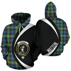 Watson Ancient Tartan Crest Hoodie - Circle Style