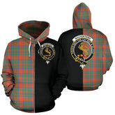 MacKintosh Ancient Tartan Crest Zipper Hoodie - Half Of Me Style