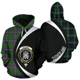 Strange of Balkaskie Tartan Crest Hoodie - Circle Style