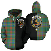 MacKintosh Hunting Ancient Tartan Crest Zipper Hoodie - Half Of Me Style