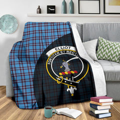 Elliot Ancient Tartan Crest Blanket - 3 Sizes
