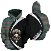 MacFarlane Hunting Ancient Tartan Crest Hoodie - Circle Style