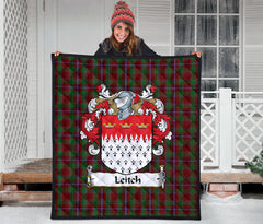 Leitch Crest Tartan Quilt - SP