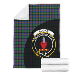 Logan Ancient Tartan Crest Blankets