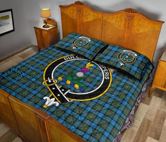 Fergusson Ancient Tartan Crest Quilt Bed Set