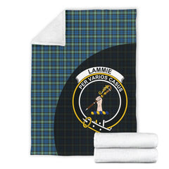 Lamont Ancient Tartan Crest Blanket - 3 Sizes
