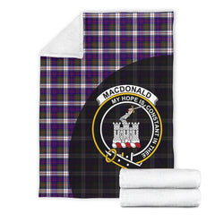MacDonald Dress Modern Tartan Crest Blanket Wave Style
