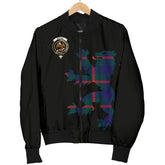 Agnew Tartan Bomber Jacket Lion & Thistle