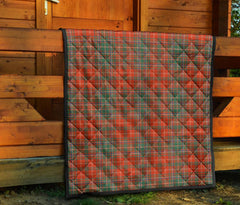 Macdougall Family Ancient Tartan Quilt