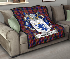 McCreery Tartan Crest Quilt - SP