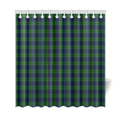 Keith Modern Tartan Shower Curtain