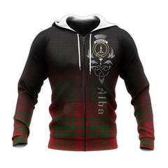 MacAlister Of Glenbarr Tartan Hoodie - Alba Celtic Style