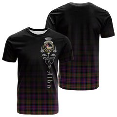 MacDonald Modern Tartan Crest T-shirt - Alba Celtic Style