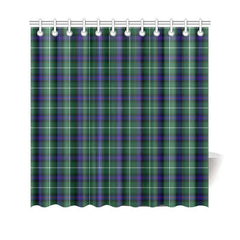 Macdonald Of The Isles Hunting Modern Tartan Shower Curtain