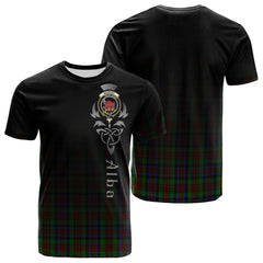 MacDuff Hunting Tartan Crest T-shirt - Alba Celtic Style