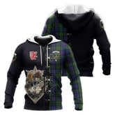 MacEwen - MacEwan Tartan Hoodie - Lion Rampant And Celtic Thistle Style