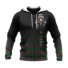 MacFarlane Hunting Tartan Hoodie - Alba Celtic Style
