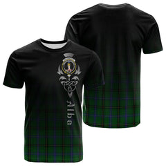 MacKendrick Tartan Crest T-shirt - Alba Celtic Style
