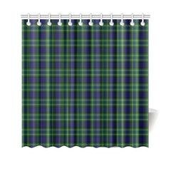 Macneil Of Colonsay Modern Tartan Shower Curtain
