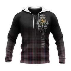 MacPherson Hunting Tartan Hoodie - Alba Celtic Style