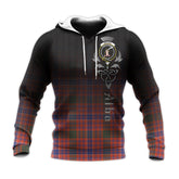 MacRae Ancient Tartan Hoodie - Alba Celtic Style