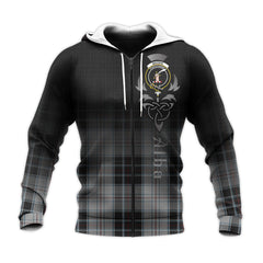 MacRae Dress Tartan Hoodie - Alba Celtic Style