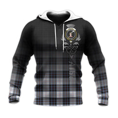MacRae Dress Modern Tartan Hoodie - Alba Celtic Style