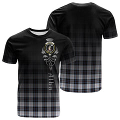 MacRae Dress Modern Tartan Crest T-shirt - Alba Celtic Style