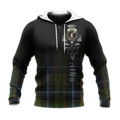 MacRae Hunting Tartan Hoodie - Alba Celtic Style