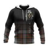 MacRae Hunting Weathered Tartan Hoodie - Alba Celtic Style
