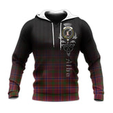 MacRae Red Tartan Hoodie - Alba Celtic Style