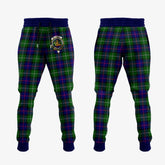 MacThomas Modern Tartan Crest Jogger Sweatpants