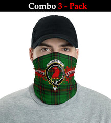 Halkerston Tartan Crest Neck Gaiter - Bandana