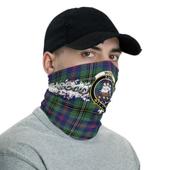 Wood Tartan Crest Neck Gaiter - Bandana