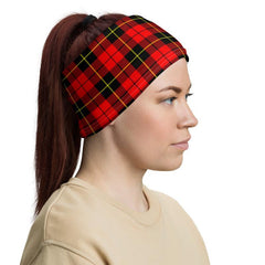 Wallace Tartan Crest Neck Gaiter - Bandana