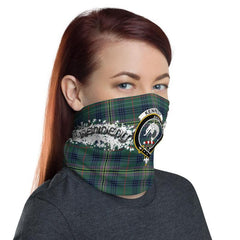 Kenedy Tartan Crest Neck Gaiter - Bandana
