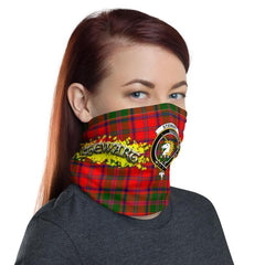 Stewart Tartan Crest Neck Gaiter - Bandana