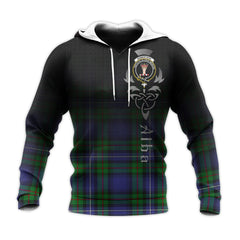 Robertson Hunting Modern Tartan Hoodie - Alba Celtic Style