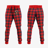Robertson Modern Tartan Crest Jogger Sweatpants
