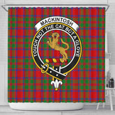 MacKintosh Tartan Crest Shower Curtain
