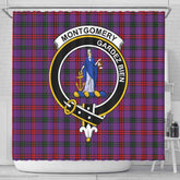 Montgomery Tartan Crest Shower Curtain