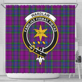 Wardlaw Tartan Crest Shower Curtain