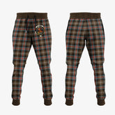 Sutherland Weathered Tartan Crest Jogger Sweatpants
