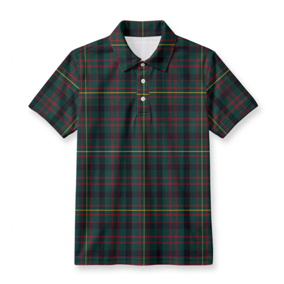 Cameron of Erracht Modern 2 Tartan Birdseye Mesh Polo Shirt