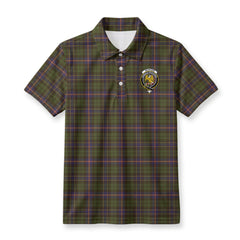 McVicker Tartan Crest Birdseye Mesh Polo Shirt