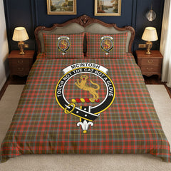 McIntosh Hunting Weathered Tartan Crest Bedding Set