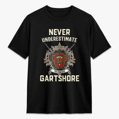 Gartshore Tartan Crest 2D T-shirt - Never Underestimate Style