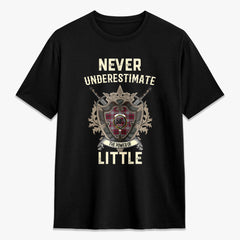 Little Tartan Crest 2D T-shirt - Never Underestimate Style