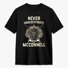 McConnell Tartan Crest 2D T-shirt - Never Underestimate Style